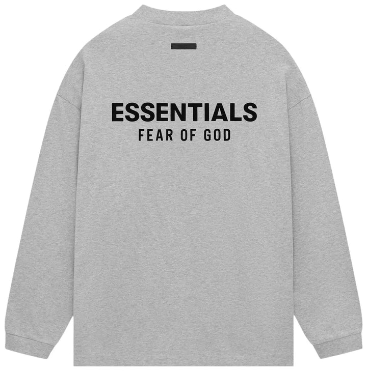 Fear of God Essentials (FW24) Light Heather T Shirt Longsleeve