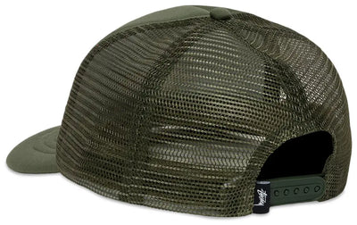 Stussy Cap Big Trucker Snapback Green