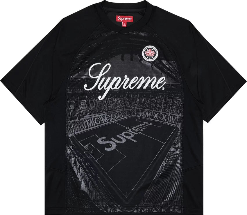 Supreme T Shirt Jacquard Jersey Black