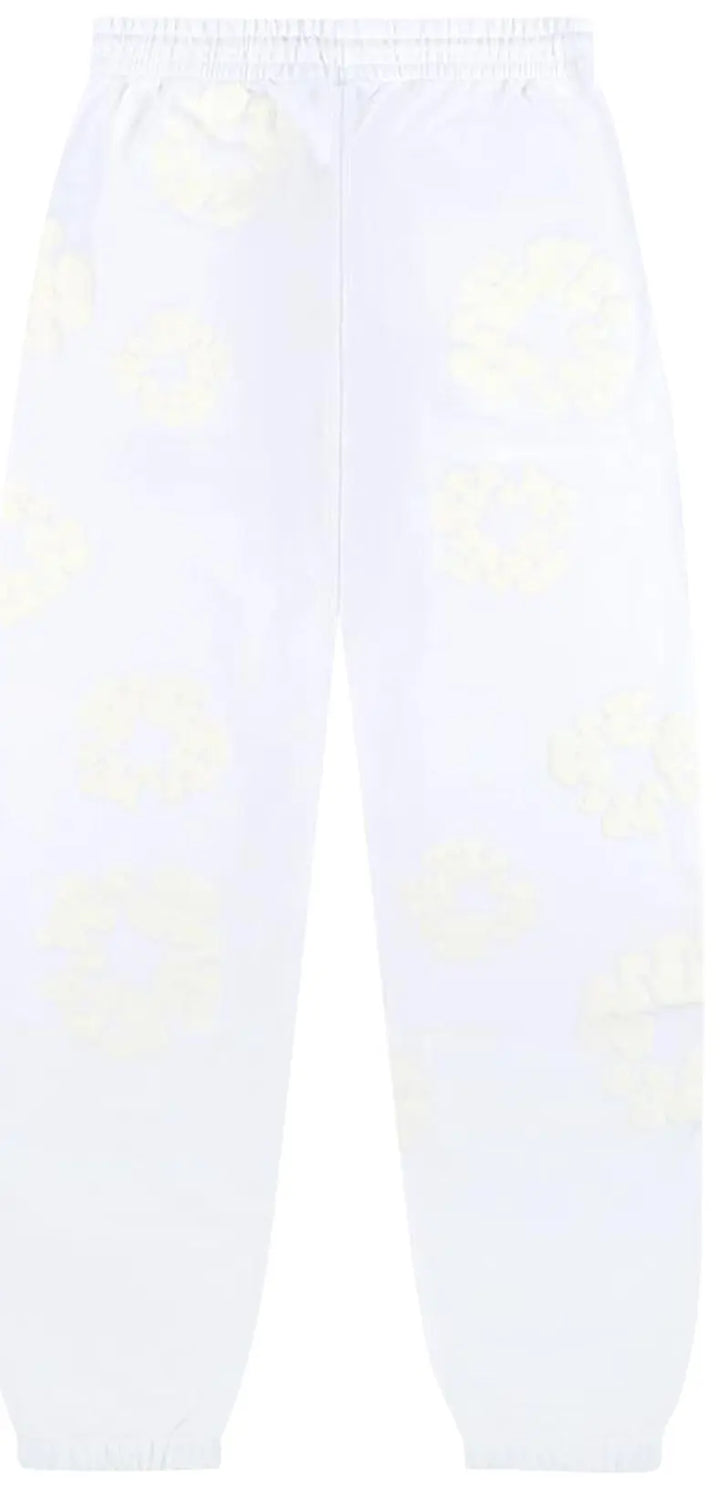 Denim Tears Sweatpants Cotton Wreath Monochrome White