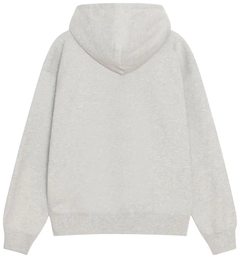 Stussy x Nike Zip Fleece Hoodie Grey Heather
