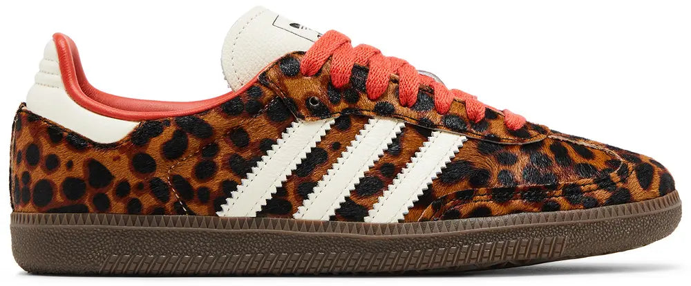 Adidas Samba OG Preloved Red Leopard W