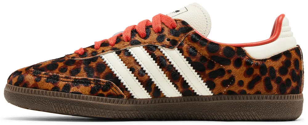 Adidas Samba OG Preloved Red Leopard W