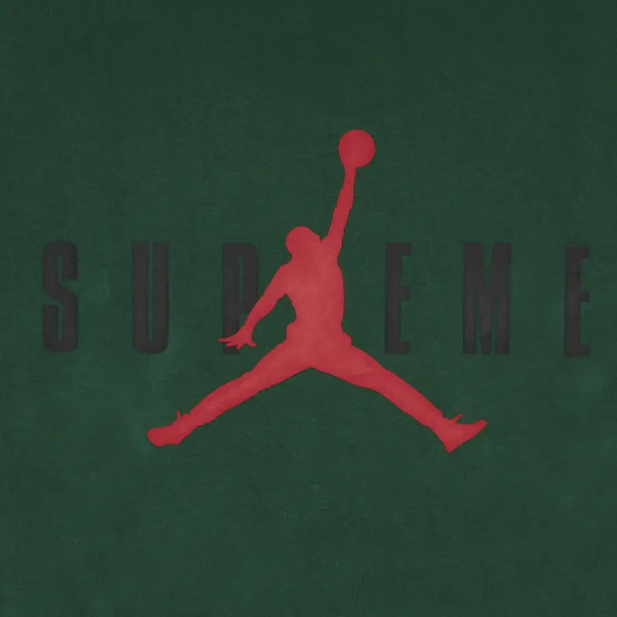 Supreme Hoodie x Jordan Green