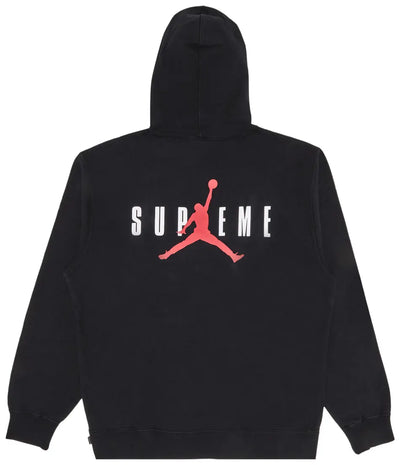 Supreme Hoodie x Jordan Black