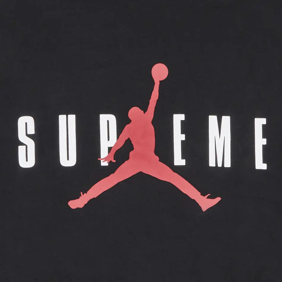 Supreme Hoodie x Jordan Black