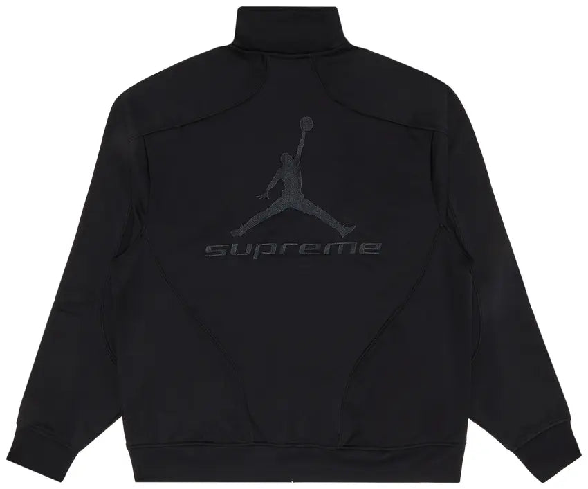 Supreme x Jordan Tricot Track Jacket Black