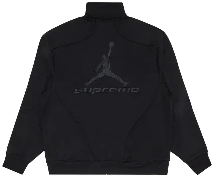 Supreme x Jordan Tricot Track Jacket Black