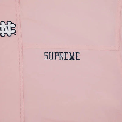 Supreme Jacket x Mitchell Ness Ncaa Pink