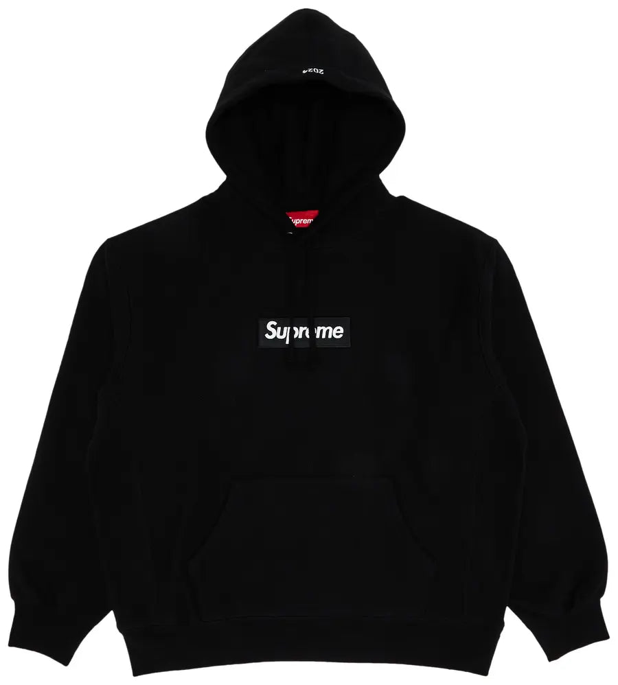 Supreme Hoodie Box Logo Black (FW24)