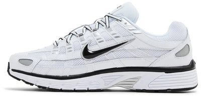 Nike P-6000 White Metallic Sliver Black