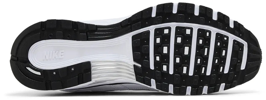 Nike P-6000 White Metallic Sliver Black