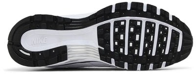 Nike P-6000 White Metallic Sliver Black