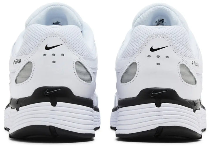 Nike P-6000 White Metallic Sliver Black