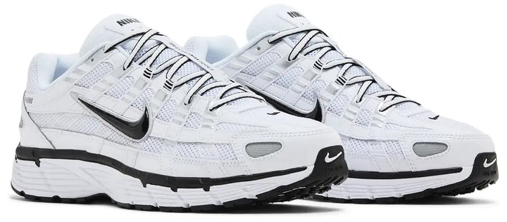 Nike P-6000 White Metallic Sliver Black