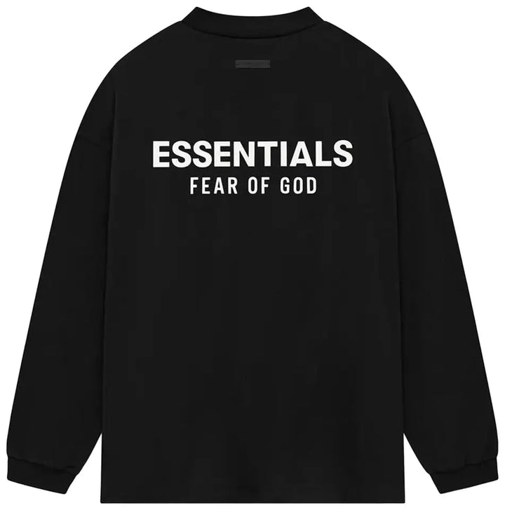 Fear of God Essentials (FW24) Black T Shirt Longsleeve