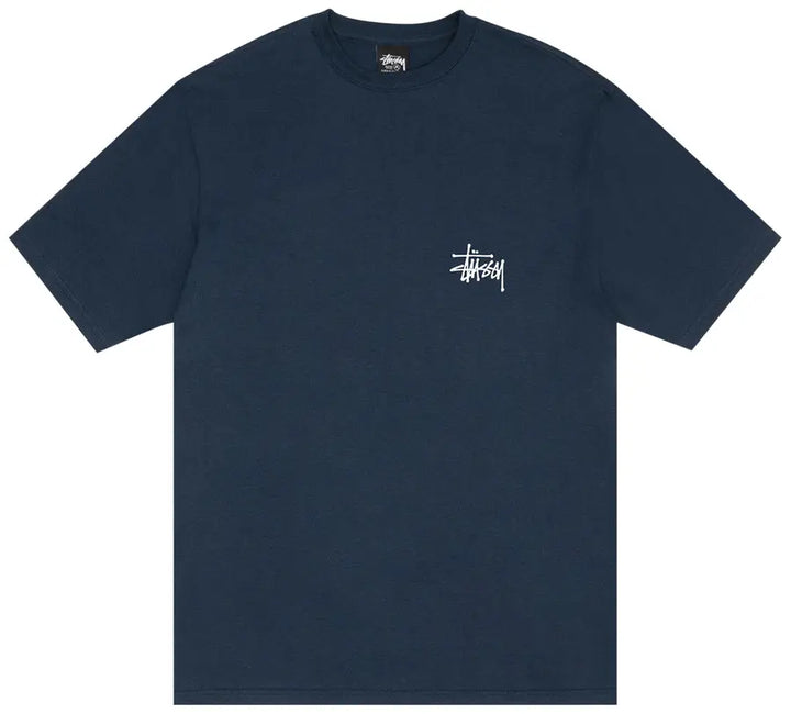 Stussy T Shirt Basics Navy