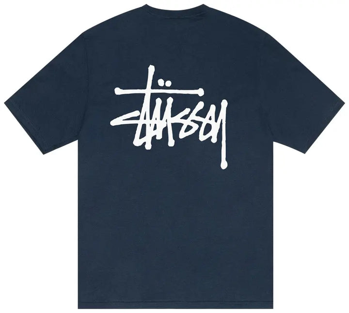 Stussy T Shirt Basics Navy