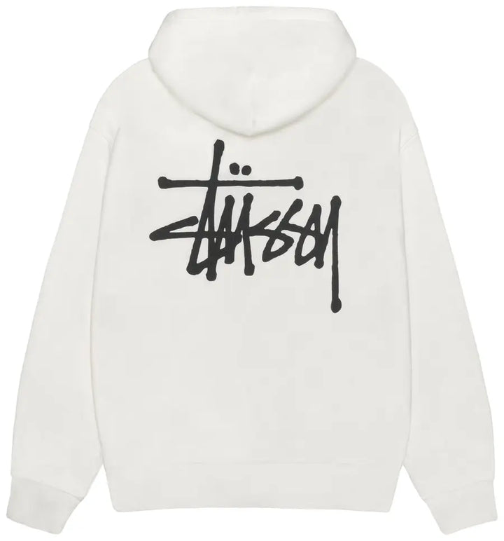 Stussy Hoodie Basics Zip Up Pigment Dyed Natural