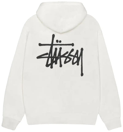 Stussy Hoodie Basics Zip Up Pigment Dyed Natural