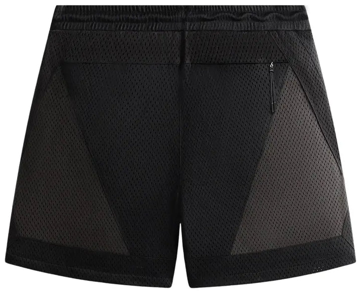 Kith Mesh Turbo Shorts Black/Red SS25
