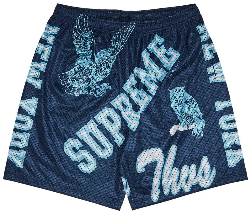Supreme Shorts Varsity Mesh Navy