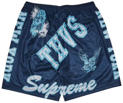 Supreme Shorts Varsity Mesh Navy