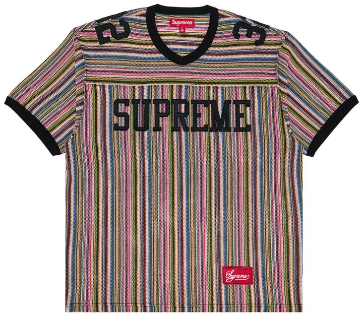 Supreme Open Knit Football Top Multicolour