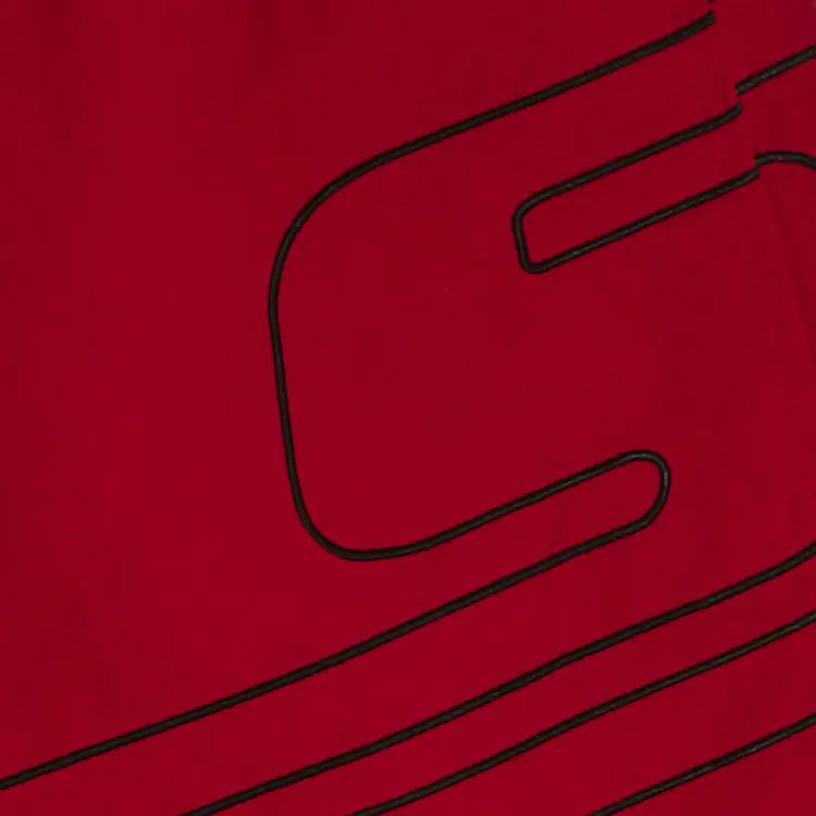 Supreme Shorts Big Logo Nylon Red