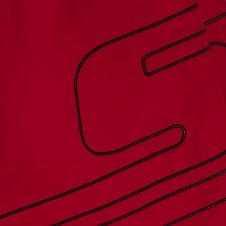 Supreme Shorts Big Logo Nylon Red