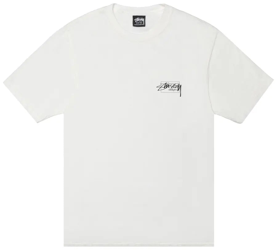 Stussy T Shirt Modern Age Pigment Dyed Natural