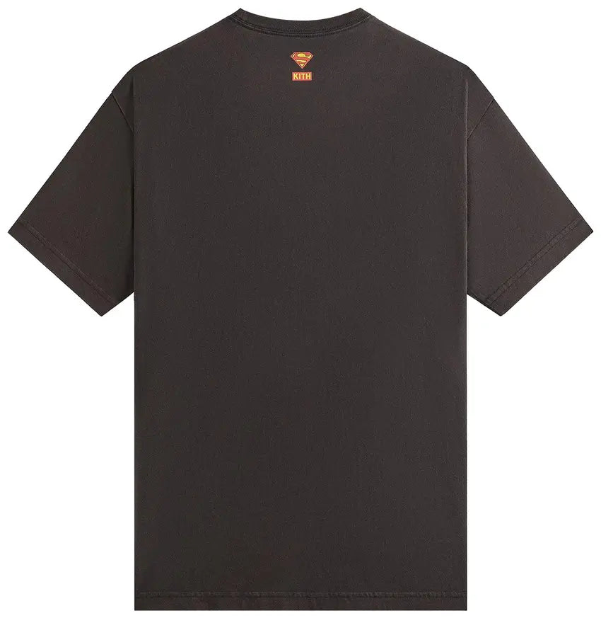 Kith x Superman T Shirt Lightning Bolt Black
