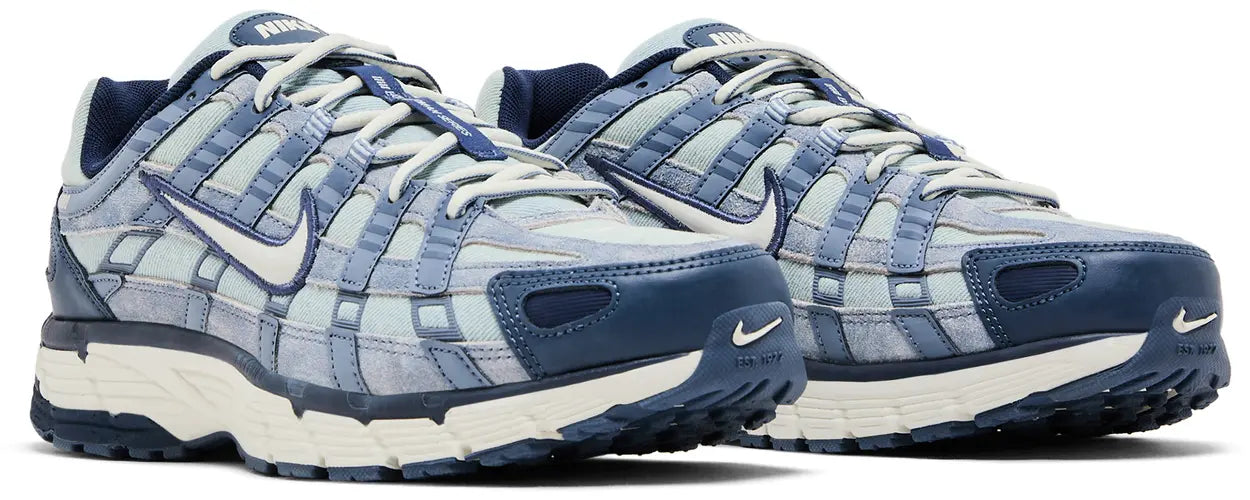Nike P-6000 Worn Blue Denim