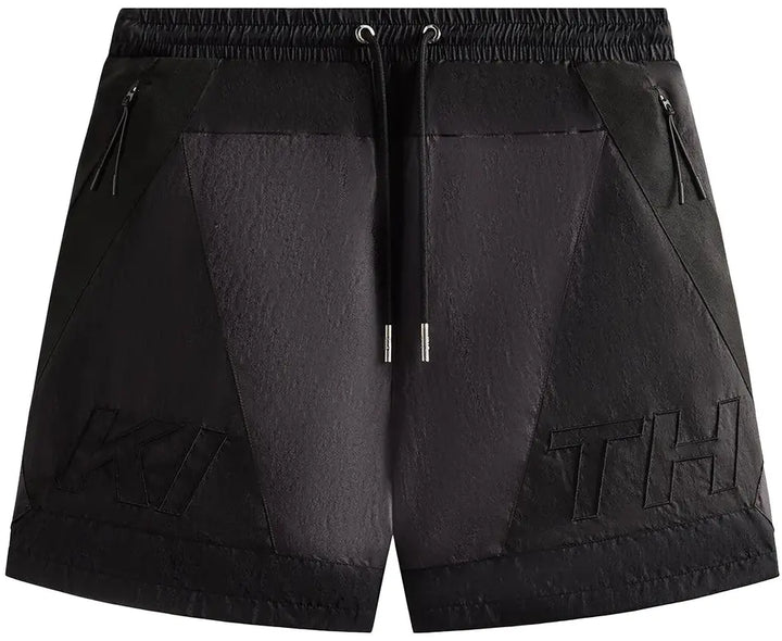 Kith Washed Nylon Shorts Black SS25