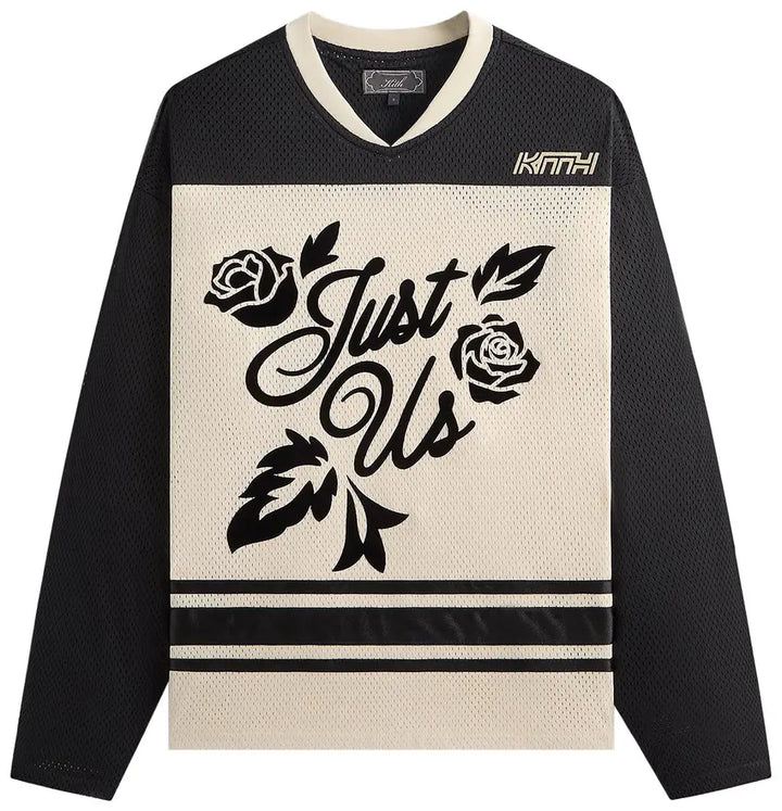 Kith Malik Longsleeve Mesh Jersey Sandrift