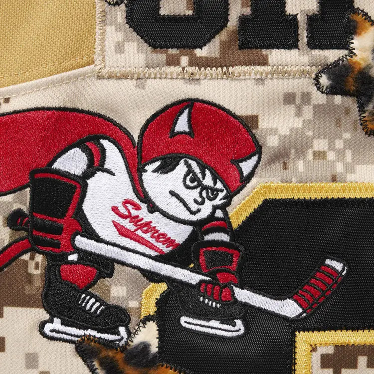 Supreme Fire &amp; Ice Hockey Jersey Camo