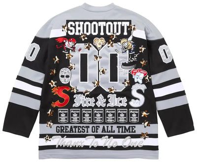 Supreme Fire & Ice Hockey Jersey Black