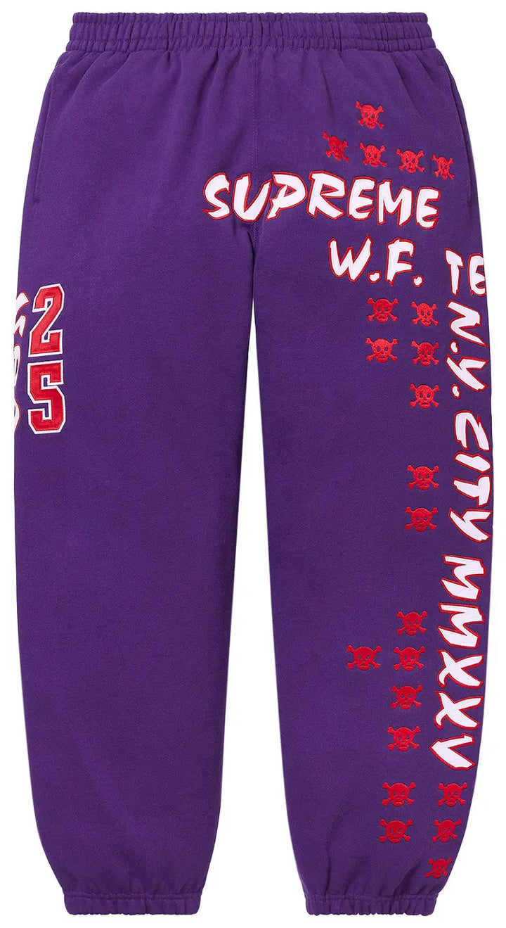 Supreme Sweatpants League Champs Purple