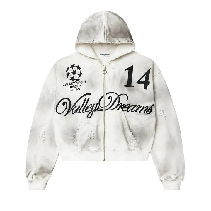 Vale Forever Oreo 14 Zip Up Hoodie Dest/Smoke