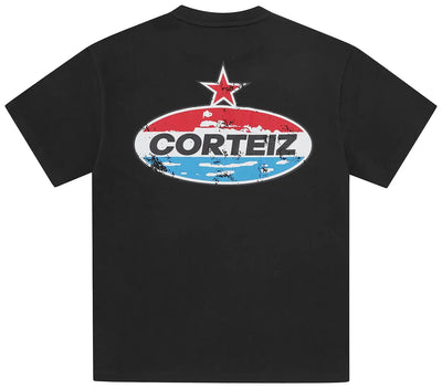 Corteiz T Shirt Royale Heavyweight Motor Black