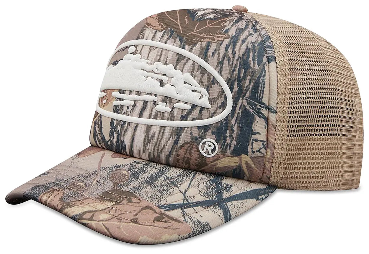 Corteiz Cap Alcatraz Forest Camo