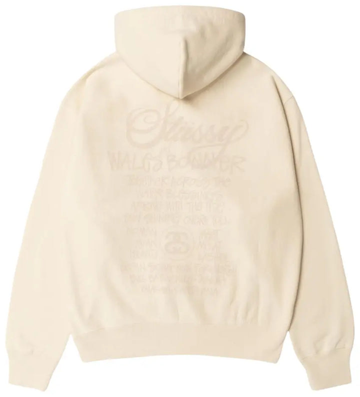 Stussy x Wales Bonner Hoodie Ivory