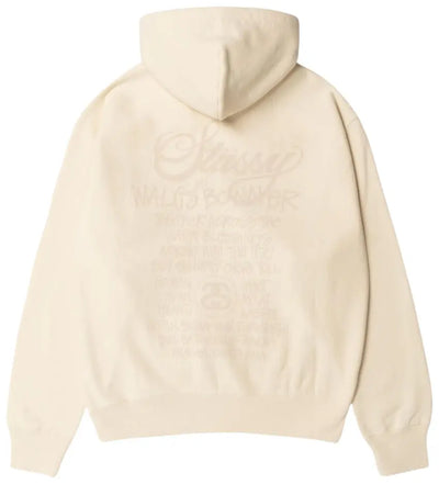 Stussy x Wales Bonner Hoodie Ivory