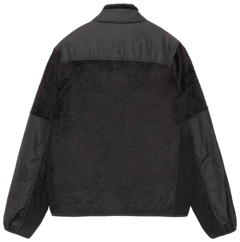 Stussy x Nike Zip Up Fleece Black