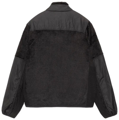 Stussy x Nike Zip Up Fleece Black