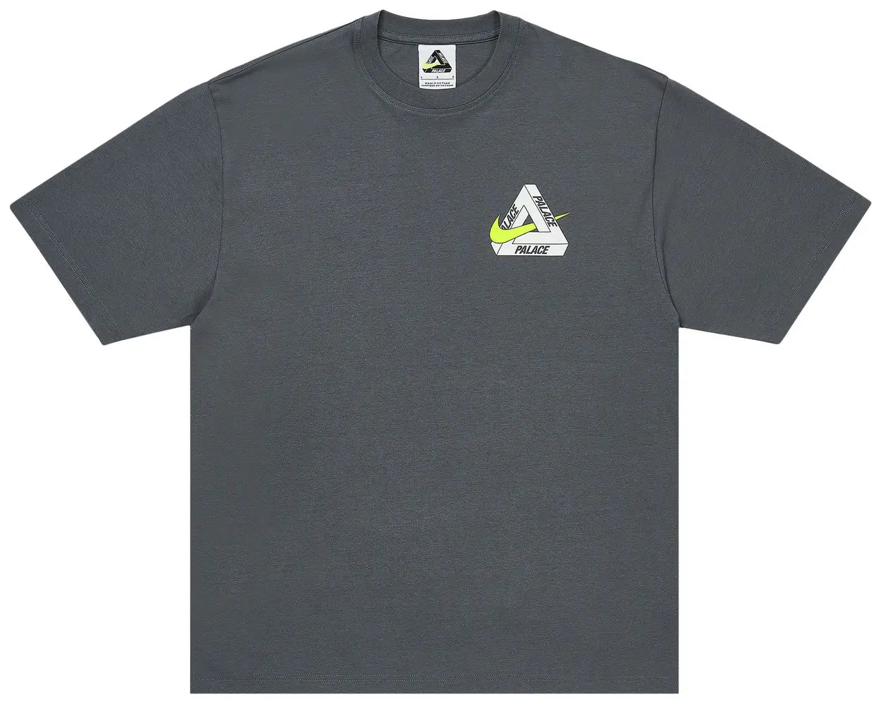 Palace x Nike T Shirt Tri Swoosh Charcoal