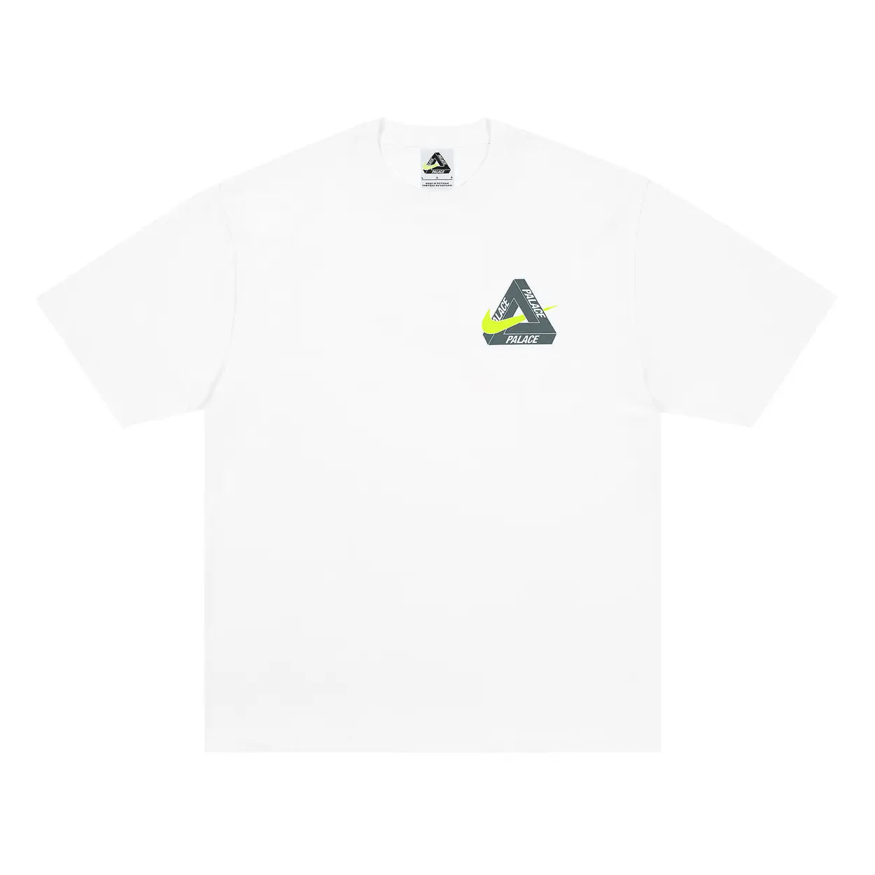 Palace x Nike T Shirt Tri Swoosh White