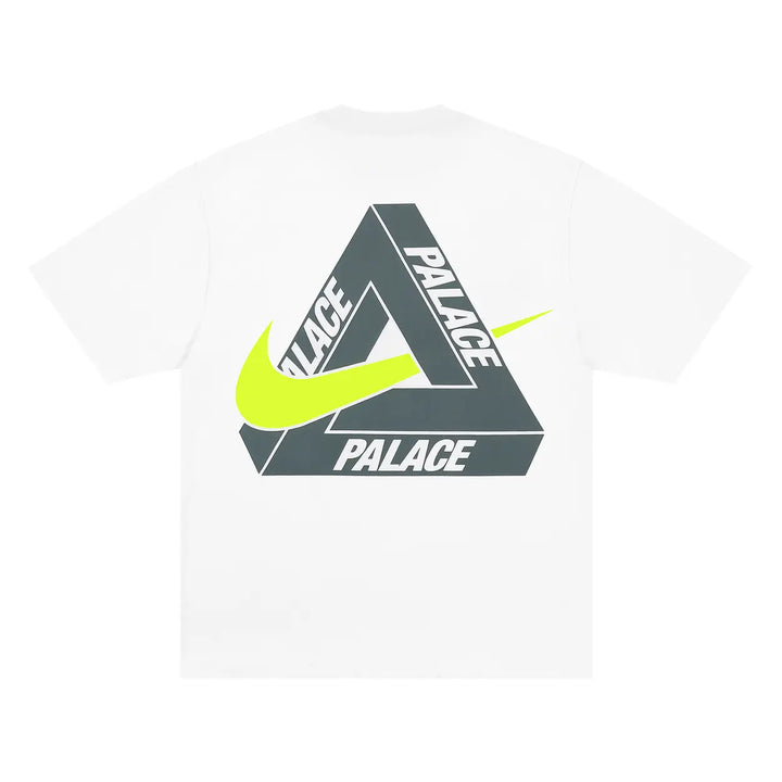 Palace x Nike T Shirt Tri Swoosh White