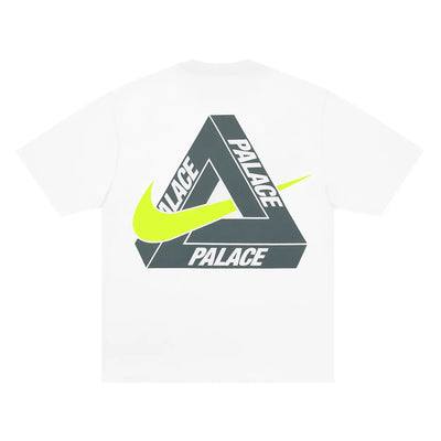 Palace x Nike T Shirt Tri Swoosh White