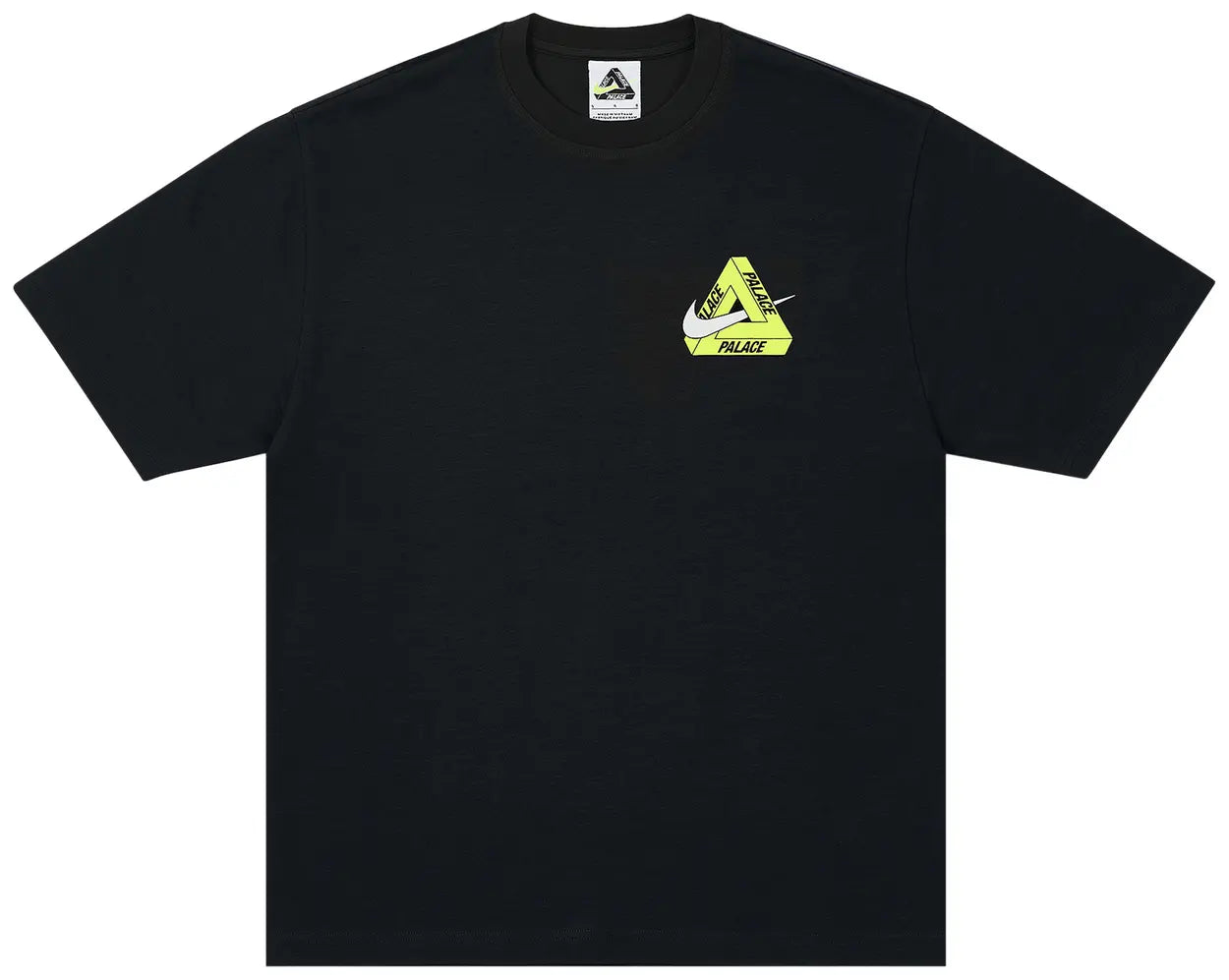 Palace x Nike T Shirt Tri Swoosh Black